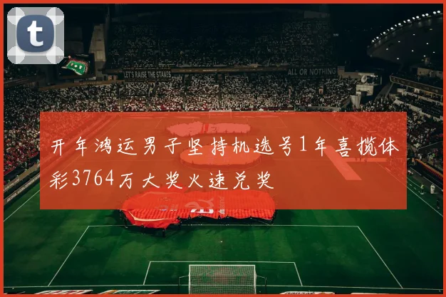开年鸿运男子坚持机选号1年喜揽体彩3764万大奖火速兑奖